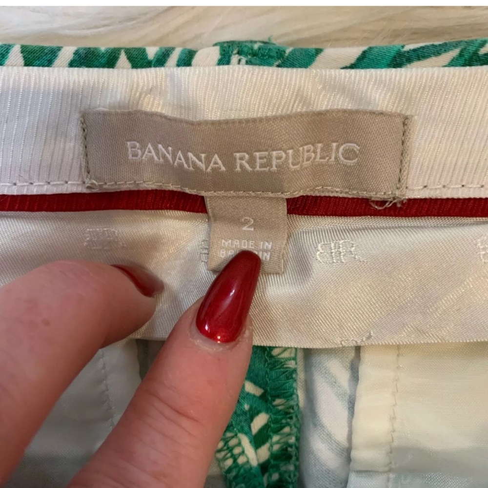 BANANA REPUBLIC Slim Fit Crop Pants - Picture 3 of 3